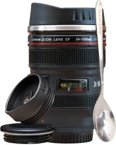 STRATA CUPS Camera Lens Coffee Mug -13.5oz