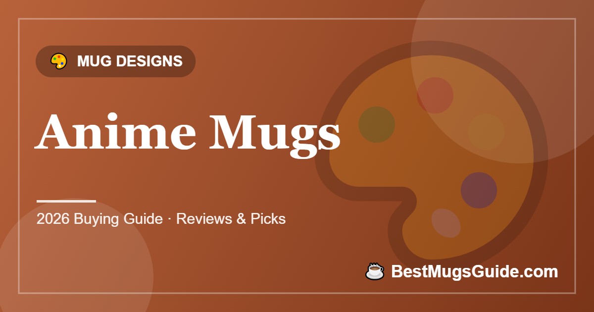 Anime Mugs - BestMugsGuide featured image