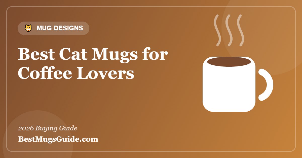 Best cat mugs for coffee lovers - featured guide image