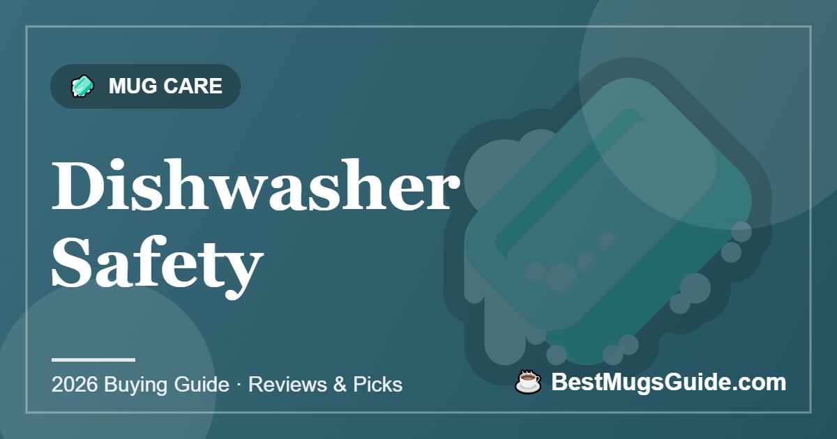Dishwasher Safety - BestMugsGuide featured image