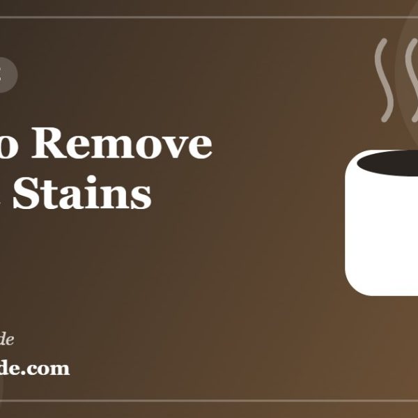 How to remove coffee stains from mugs - featured guide image