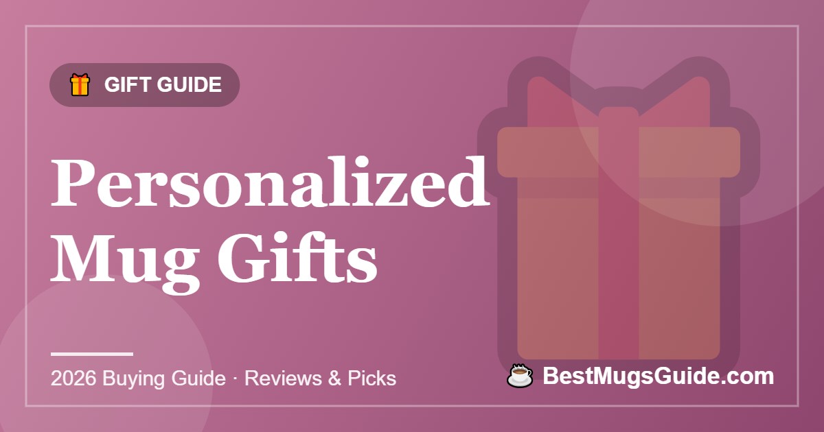 Personalized Mug Gifts - BestMugsGuide featured image